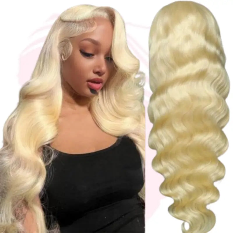 Body Wave Lace Wig – 100% Human Hair | Natural Wave | Pre-Plucked Hairline | Glueless HD Lace | Soft, Full & Long-Lasting