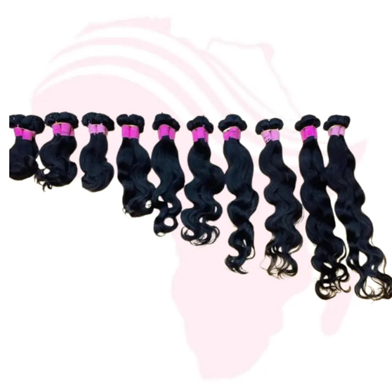 Brazilian Body Wave Human Hair Bundle – 200g | 100% Virgin Hair | Soft & Natural Waves