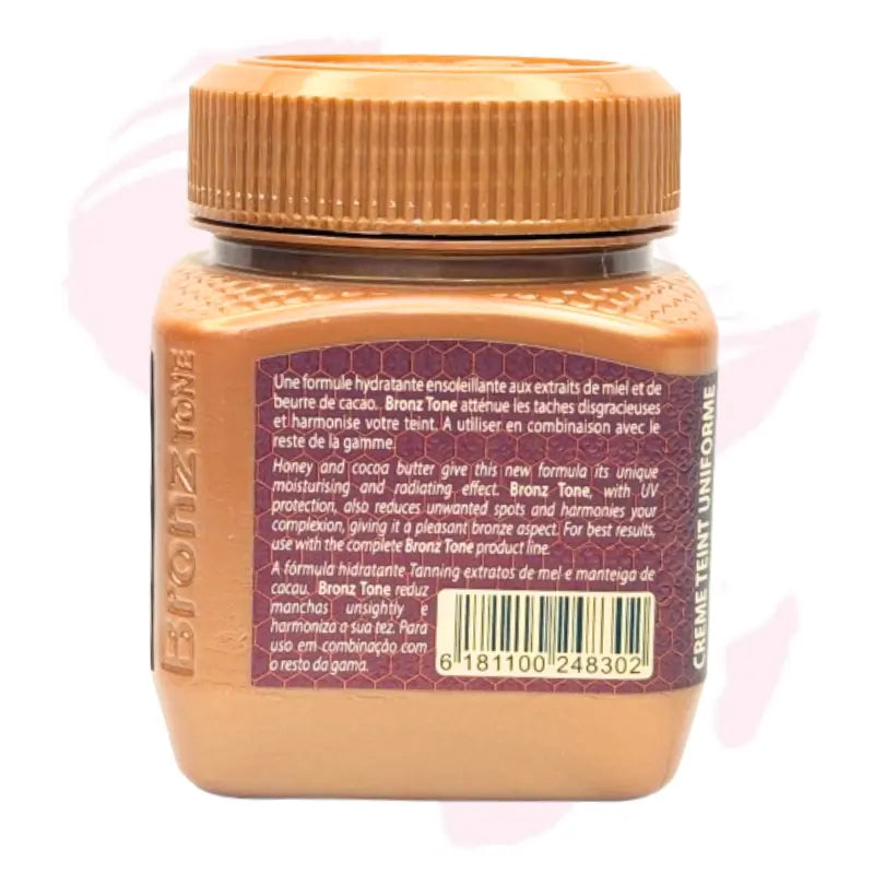 Bronz Tone Maxi Tone Vanishing Cream – Illuminating Moisturizer with Cocoa Butter & Honey Extracts (UV Protection)