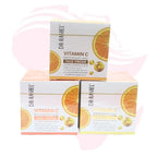 Dr Rashel Vitamin C Brightening & Anti-Aging Set – Face Cream & Serum with Hyaluronic Acid | Hydrating, Firming & Glow Boosting Skincare Combo