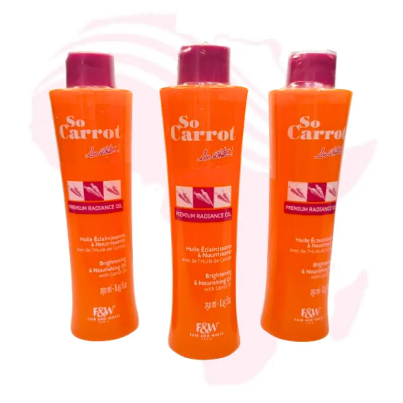Fair & White So Carrot Premium Radiance Brightening & Nourishing Oil – 250ml