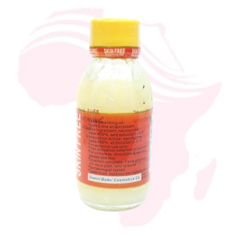 Free Skin Beautifying Lightening Oil – Extra Brightening Formula | With Active Neomycin Solution U.S.P – 100% Original