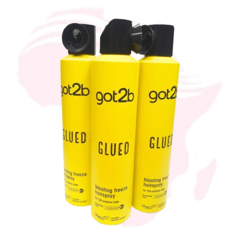 Got2b Glued Blasting Freeze Spray 300ml – Strong Hold Hair Styling Spray for Long-Lasting Hairstyles