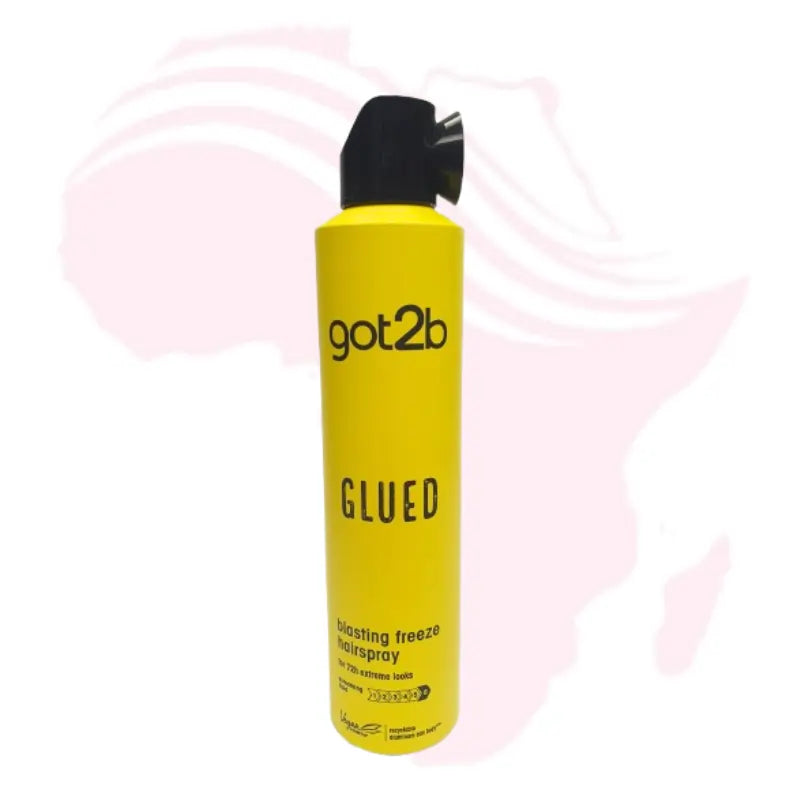 Got2b Glued Blasting Freeze Spray 300ml – Strong Hold Hair Styling Spray for Long-Lasting Hairstyles
