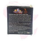 K.Brothers Kojic Gluta Papaya Arbutin Soap – 4-in-1 Extra Whitening & Brightening Body Bar, 100g | Made in Thailand