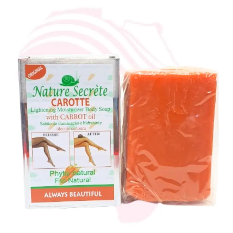Nature Secrets Carotte Lightening Moisturizing Soap 350g | Brightening & Hydrating Skincare Bar