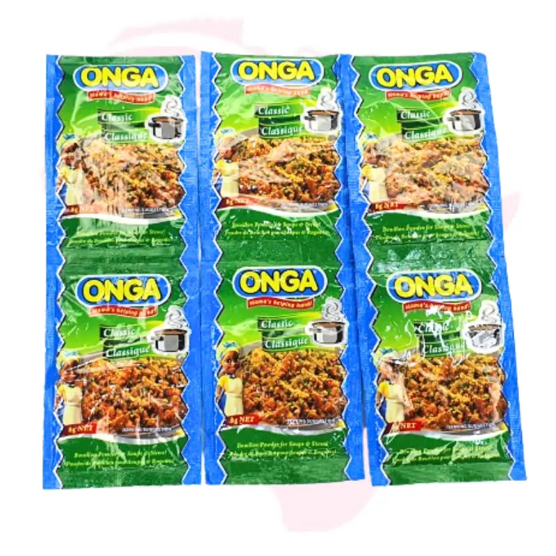 Onga Mama’s Helping Hand Classic Seasoning Powder – 8g & 40g | Bouillon Powder for Soups, Stews & Everyday Meals