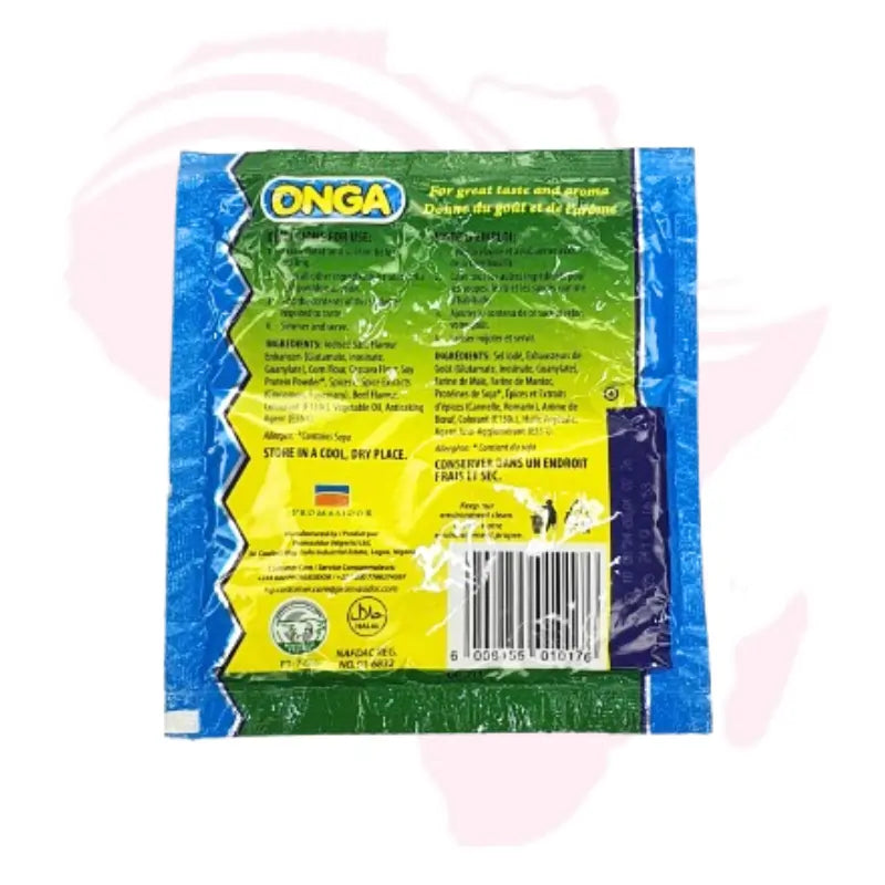 Onga Mama’s Helping Hand Classic Seasoning Powder – 8g & 40g | Bouillon Powder for Soups, Stews & Everyday Meals