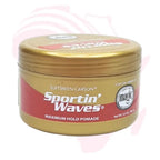 Softsheen-Carson Sportin' Waves Maximum Hold Pomade, 3.5 oz – Strong Hold for 360 Waves & Smooth Styling