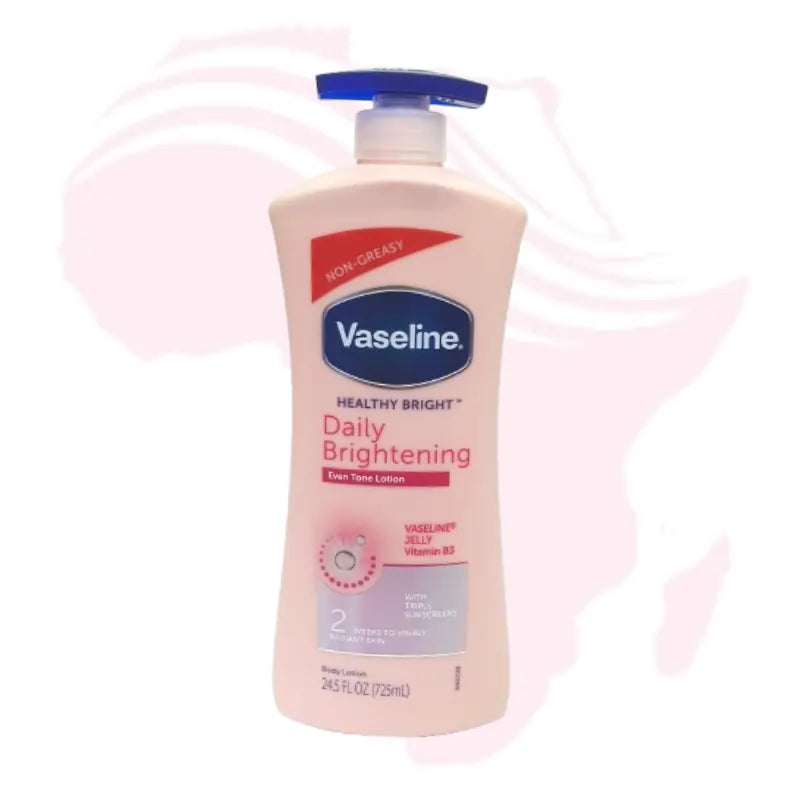 Vaseline Body Lotion Daily Brightening 725ml – Deep Moisturizing Skin Glow Lotion