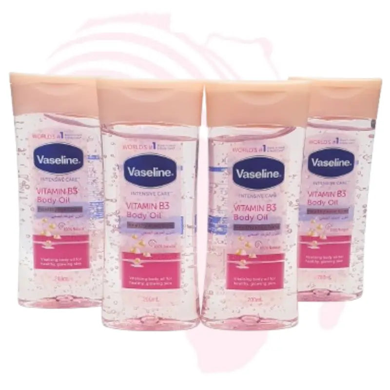 Vaseline Vitamin B3 Body Oil 200ml – Deep Nourishment & Radiant Skin