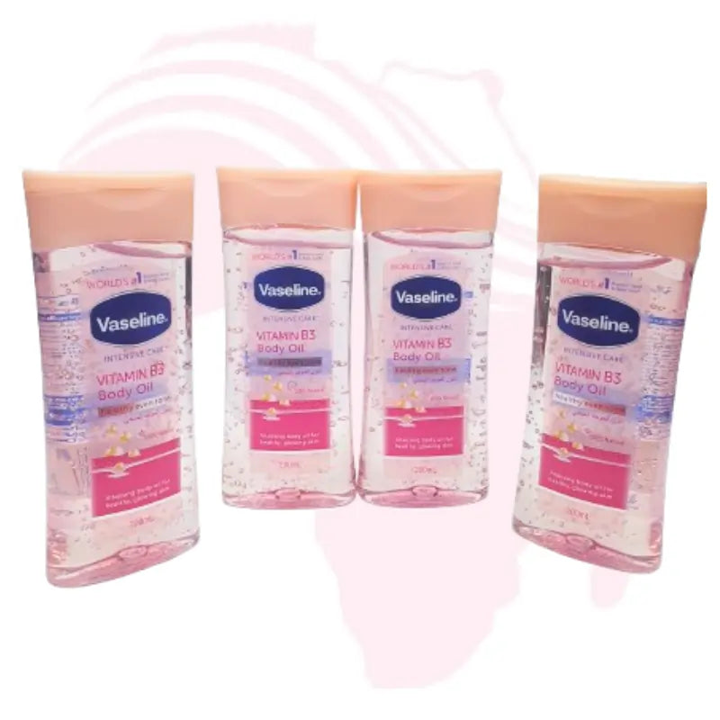 Vaseline Vitamin B3 Body Oil 200ml – Deep Nourishment & Radiant Skin