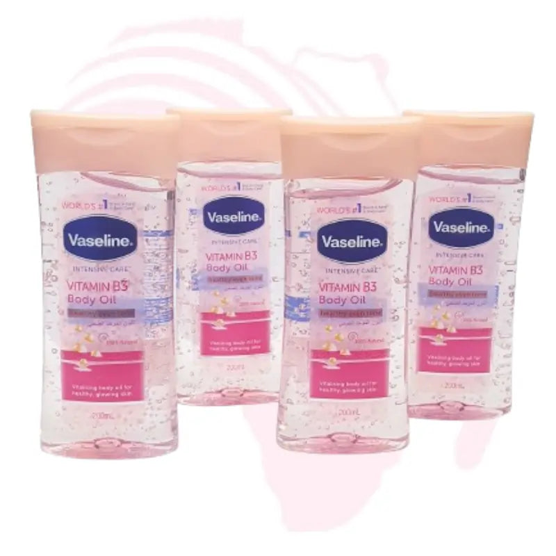 Vaseline Vitamin B3 Body Oil 200ml – Deep Nourishment & Radiant Skin