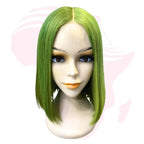 Vietnam Bone Straight Human Hair Bob Wig – 2×6 Closure, 10 Inches