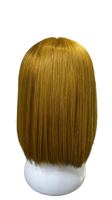 Vietnam Bone Straight Human Hair Bob Wig – 2×6 Closure, 10 Inches