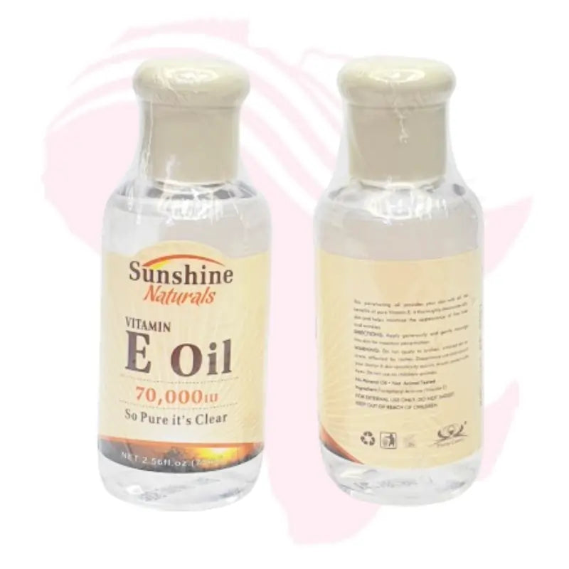 Vitamin E Oil Whitening & Moisturizing Nourishing Skin Care – 75ml Bottle