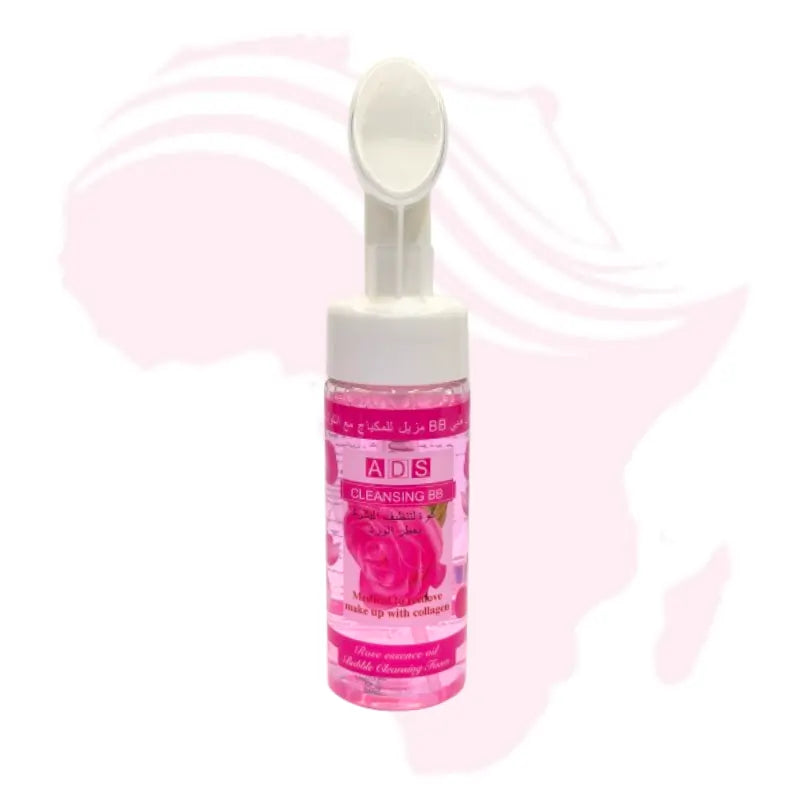 ADS Cleansing BB Makeup Remover with Brush – Rose Essence Deep Cleanser | Gentle & Hydrating