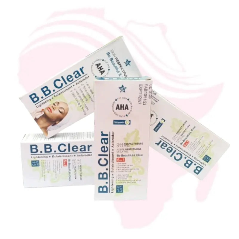 B.B. Clear Lightening Body Oil 60ml – Brightening & Dark Spot Corrector for Smooth, Even Skin Tone