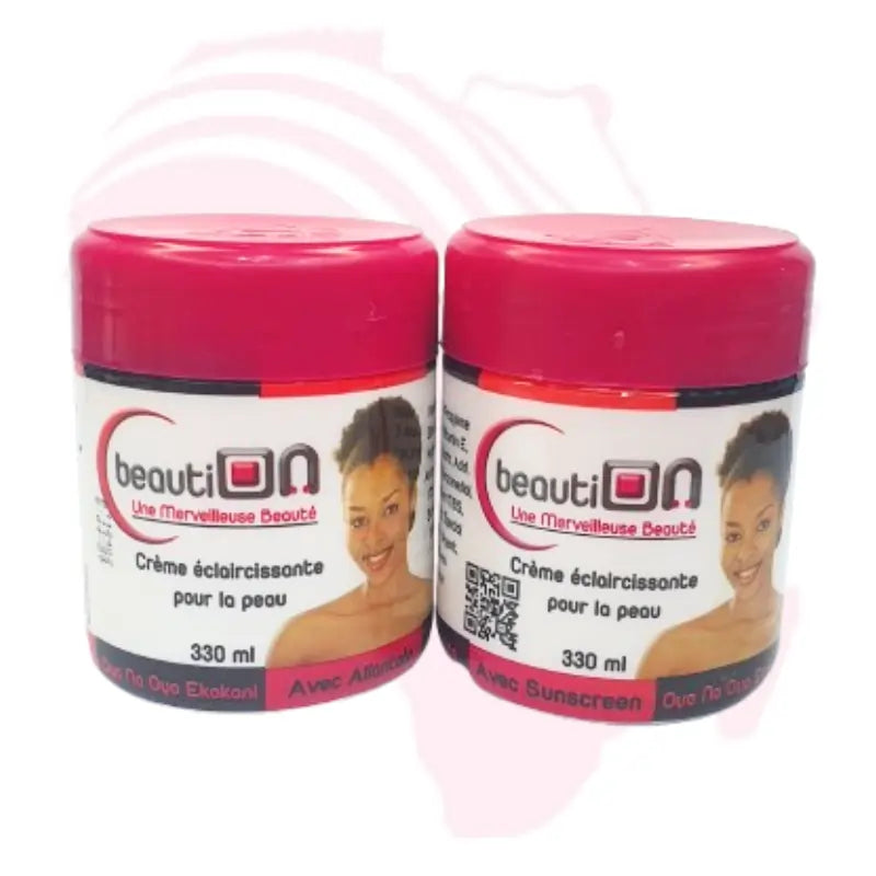 BeautiON Lightening & Smoothing Cream 330ml – Brightening Body Cream for Even Skin Tone & Radiant Glow