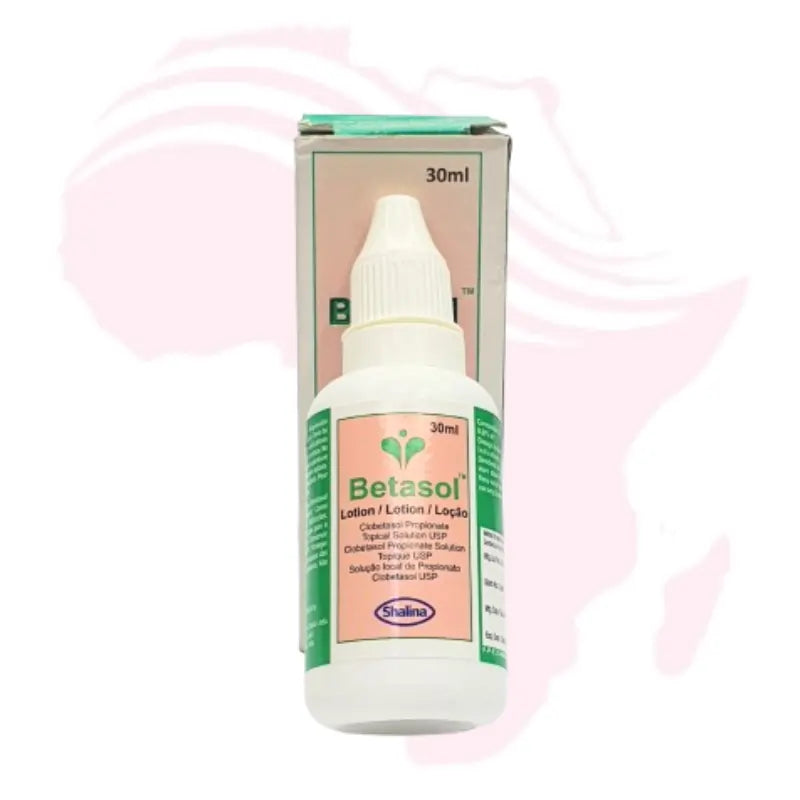 Betasol Lotion 30ml – Clobetasol Propionate Topical Solution USP 0.05% | Anti-Inflammatory & Anti-Itch Skin Treatment