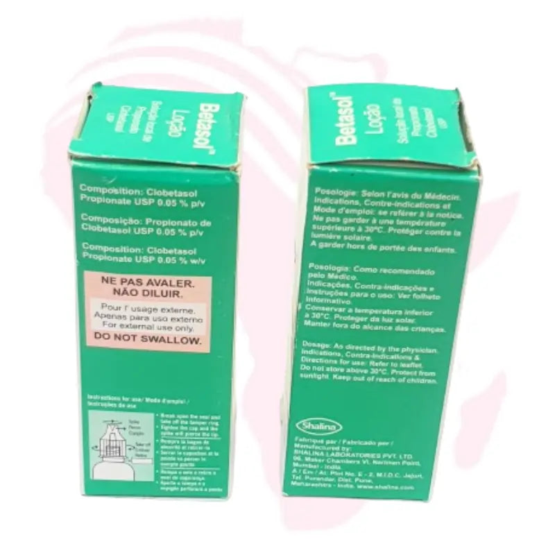 Betasol Lotion 30ml – Clobetasol Propionate Topical Solution USP 0.05% | Anti-Inflammatory & Anti-Itch Skin Treatment