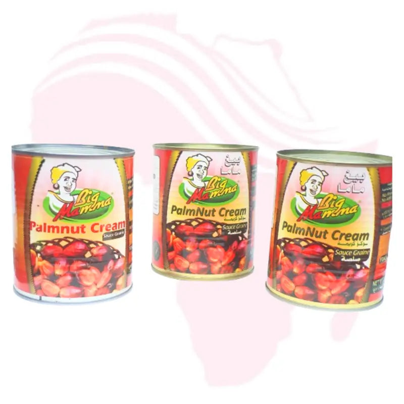 Big Mama Palm Cream 800g Tin – Authentic Palm Nut Cream for African Soups & Stews