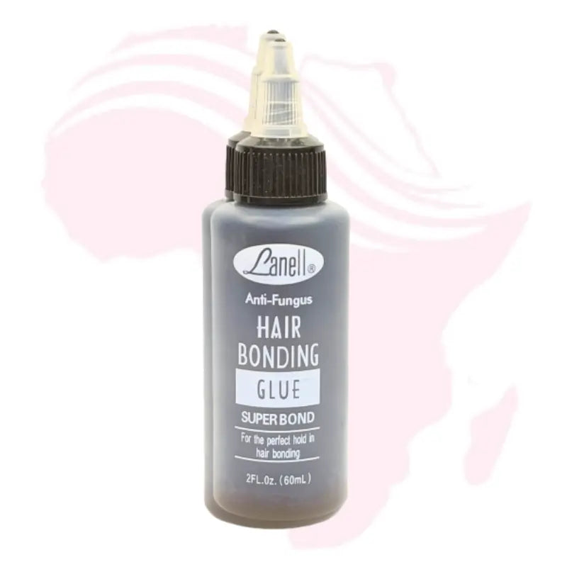 Lanell Anti-Fungus Hair Bonding Glue (2 fl. oz.) – Super Bond Formula for Professional Hair Extensions & Weaves