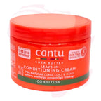 Cantu Shea Butter Leave-In Conditioning Cream (340g) – Multi-Oil Repair Formula for Natural Curls, Coils & Waves