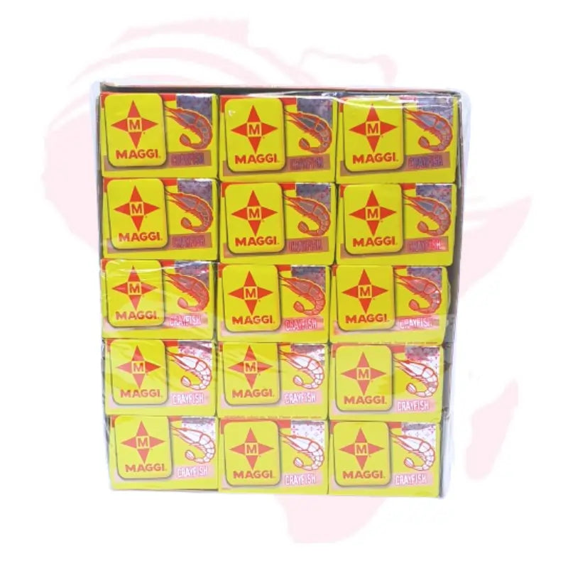 Maggi Shrimp Seasoning Cubes 60 x 10g – Authentic Shrimp Flavor Stock Tablets for Cooking
