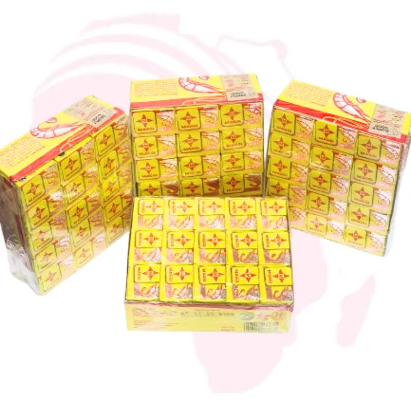 Maggi Shrimp Seasoning Cubes 60 x 10g – Authentic Shrimp Flavor Stock Tablets for Cooking