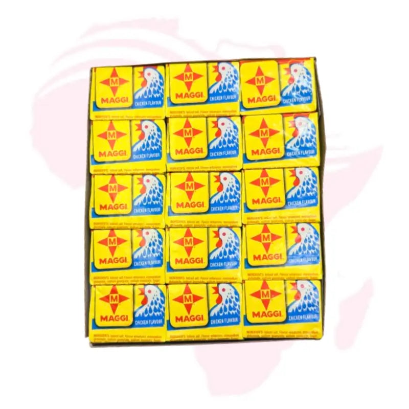 MAGGI Chicken Flavour Seasoning Cubes – Rich Taste & Aroma | Bulk Pack (60 Cubes)