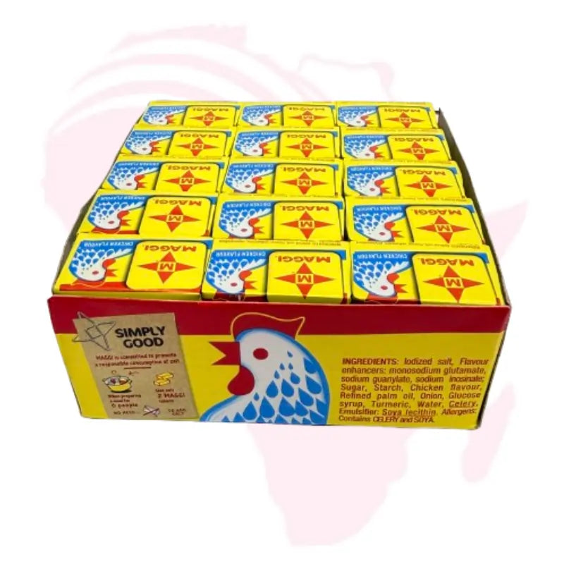 MAGGI Chicken Flavour Seasoning Cubes – Rich Taste & Aroma | Bulk Pack (60 Cubes)