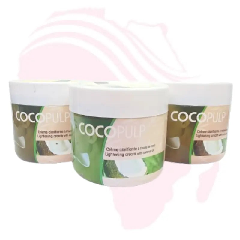 Cocopulp Coconut Oil Skin Clarifiant Cream 500ml – Moisturizing & Lightening Body Cream for Smooth, Even Skin