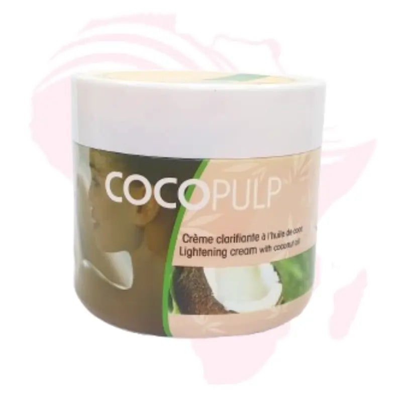 Cocopulp Coconut Oil Skin Clarifiant Cream 500ml – Moisturizing & Lightening Body Cream for Smooth, Even Skin