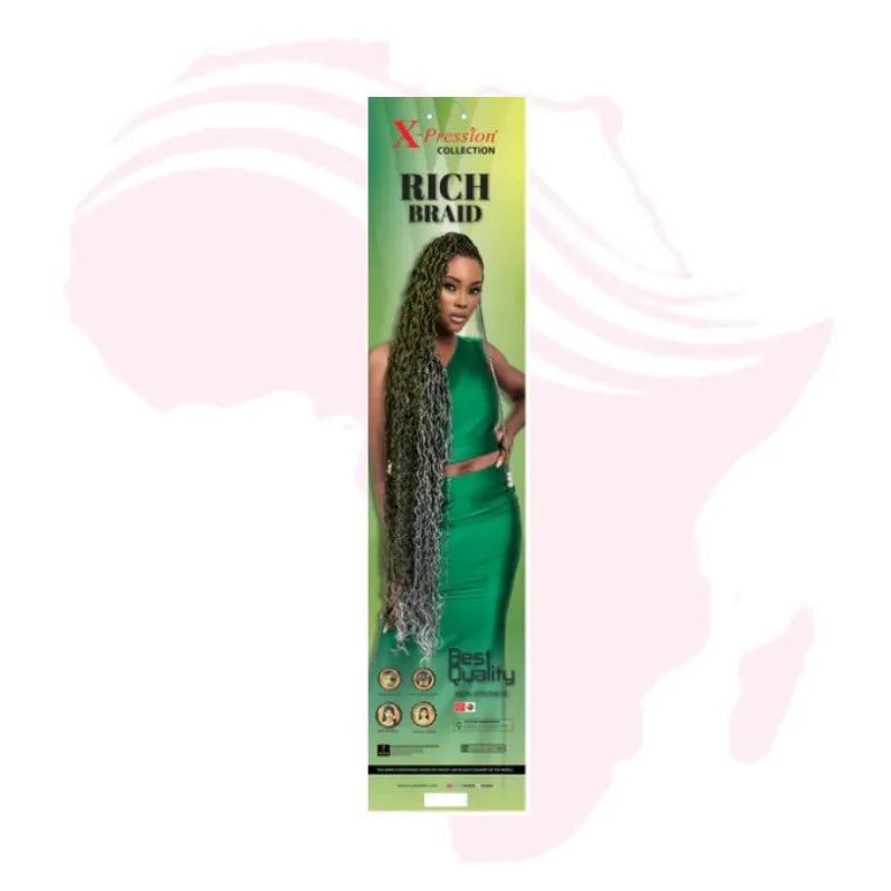 Expression Rich Braid – Premium Synthetic Braiding Hair