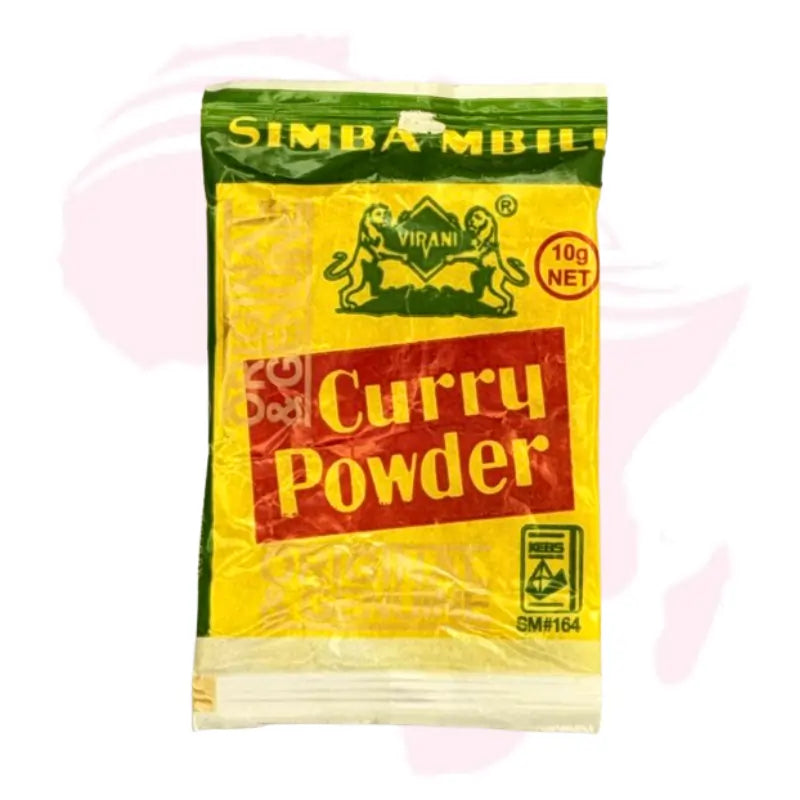 Simba Mbili Original Curry Powder – 10g Authentic African Spice Blend for Soups, Stews & Marinades