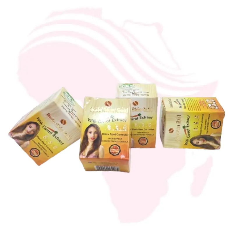 Dodo Skin Gold Black Spot Corrector Cream with Carrot Extract – Maxi Effect Concentrated Brightening Formula (50g)