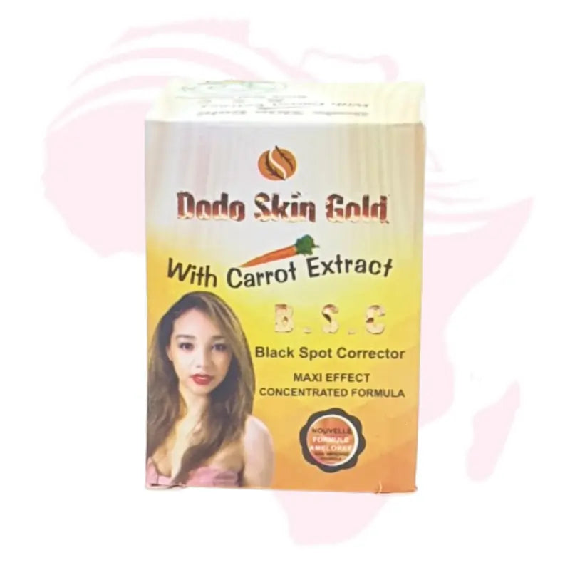 Dodo Skin Gold Black Spot Corrector Cream with Carrot Extract – Maxi Effect Concentrated Brightening Formula (50g)