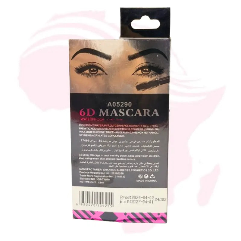 ADS 6D Double Dense Mascara – Waterproof, Long-Lasting Volume