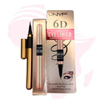 NYF 6D Waterproof Eyeliner Pen – Ultra Fine Tip, Long-Lasting Black
