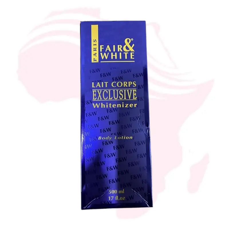 Fair & White Exclusive Whitenizer Blue Lotion with Alpha Arbutin – Skin Brightening & Moisturizing Body Lotion 500ml