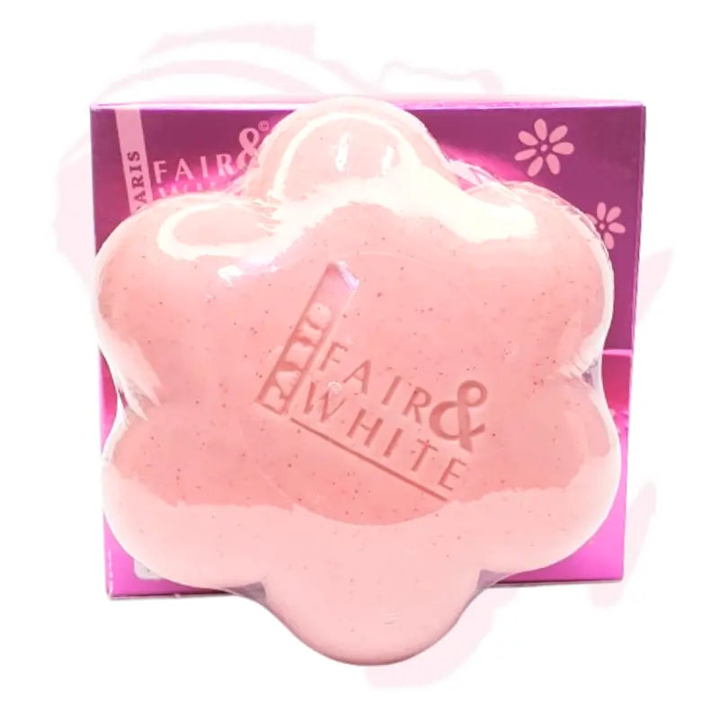 Fair & White So White! Exfoliating Soap – Brightening & Smoothing Body Bar | Made in France, 200g