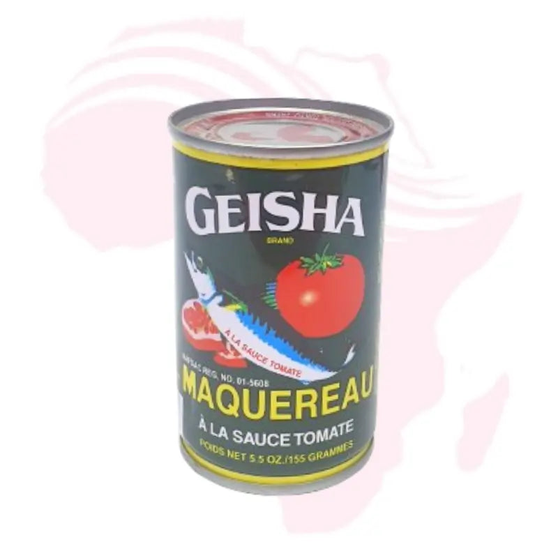 Geisha Mackerel in Tomato Sauce – 1 Can (High-Protein & Ready-to-Eat)