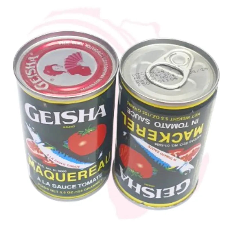 Geisha Mackerel in Tomato Sauce – 1 Can (High-Protein & Ready-to-Eat)