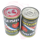 Geisha Mackerel in Tomato Sauce – 1 Can (High-Protein & Ready-to-Eat)