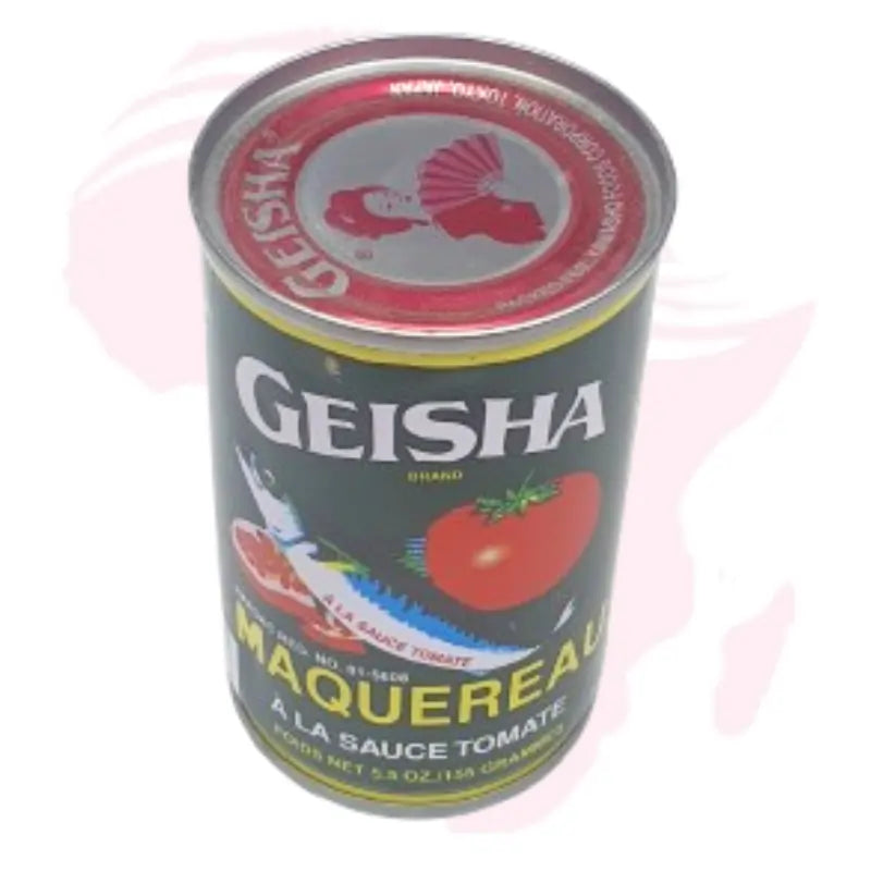 Geisha Mackerel in Tomato Sauce – 1 Can (High-Protein & Ready-to-Eat)
