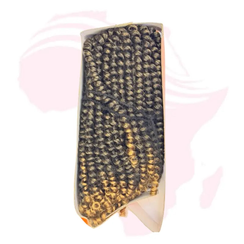 Gina Collection Spring Twist Crochet Braiding Hair – Soft Natural Curls | Lightweight Protective Style