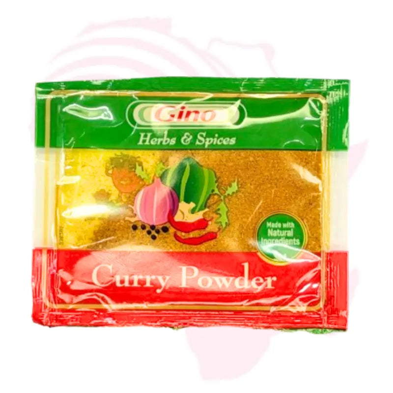 Gino Curry Powder – Premium Aromatic Spice Blend for Authentic Flavor in Stews, Soups & Meat Dishes