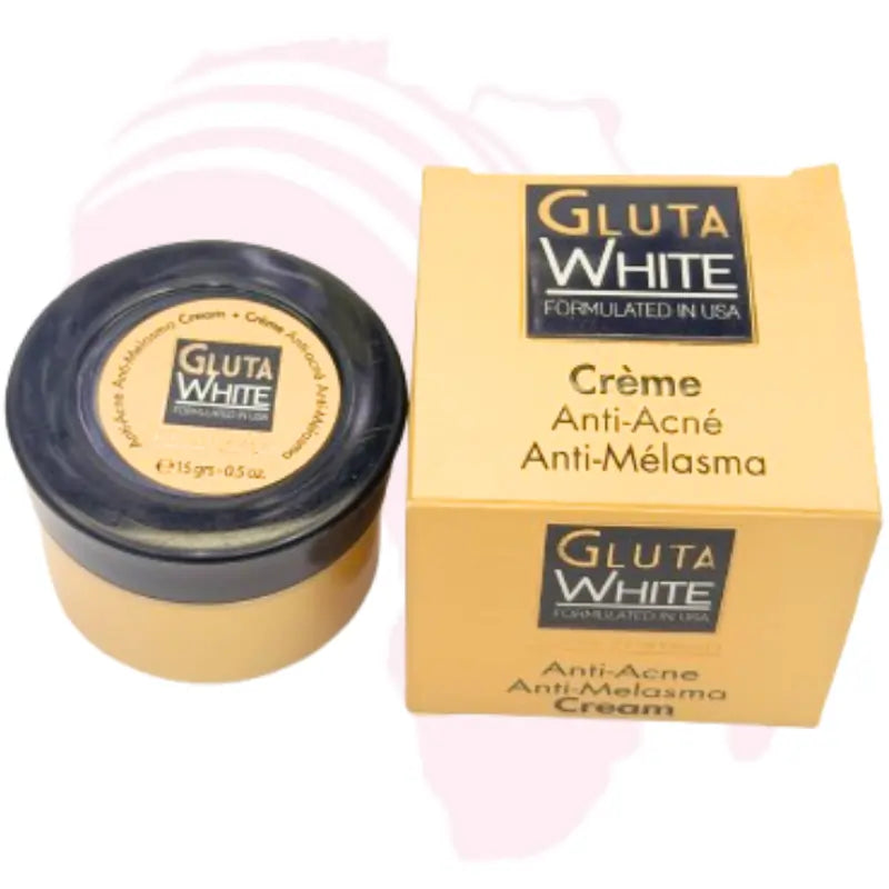 Gluta White Roger Portman Anti-Acne & Anti-Melasma Face Cream (15g) – Intensive Formula with Glutathione & Collagen