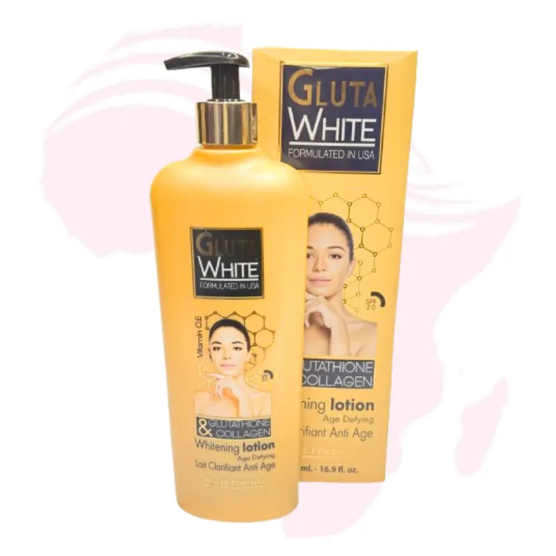 Gluta White Roger Portman Whitening Lotion – Age Defying & Clarifying Body Lotion with SPF 20 (500ml)